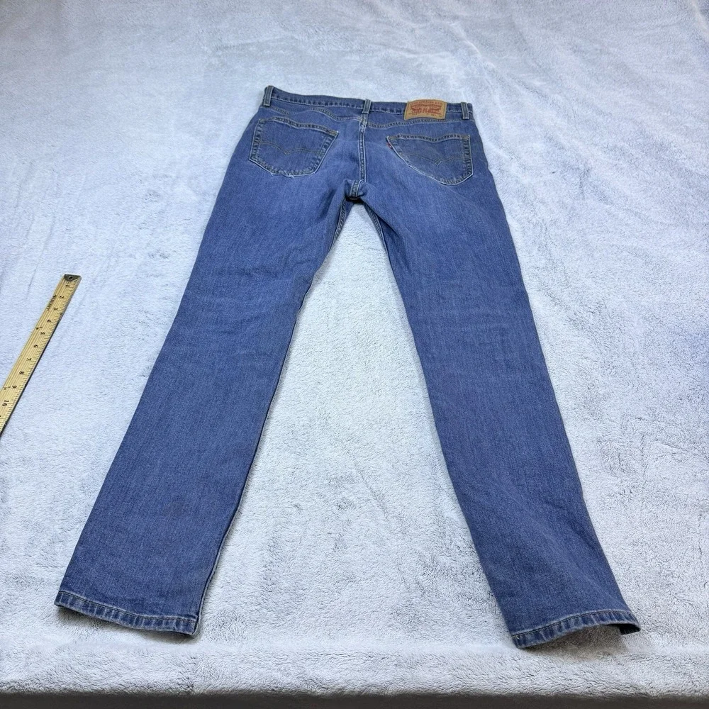 Levi's 511‎ Slim Fit Jeans Mens Blue Denim 34X30 Stretch Casual Modern Fair